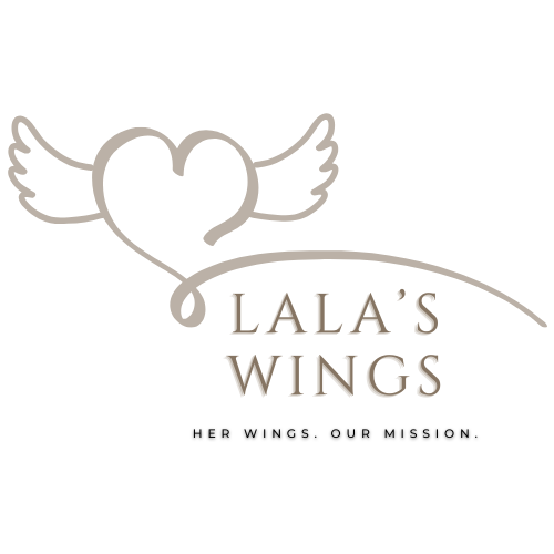 Lala's Wings logo